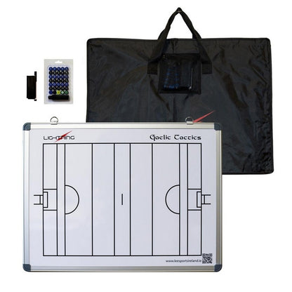**Lightning Gaelic Sport 45x60cm Tactic Board With Carry Case