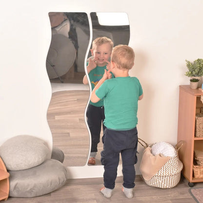 Outdoor / Indoor Wavy Mirrors Pack of 2