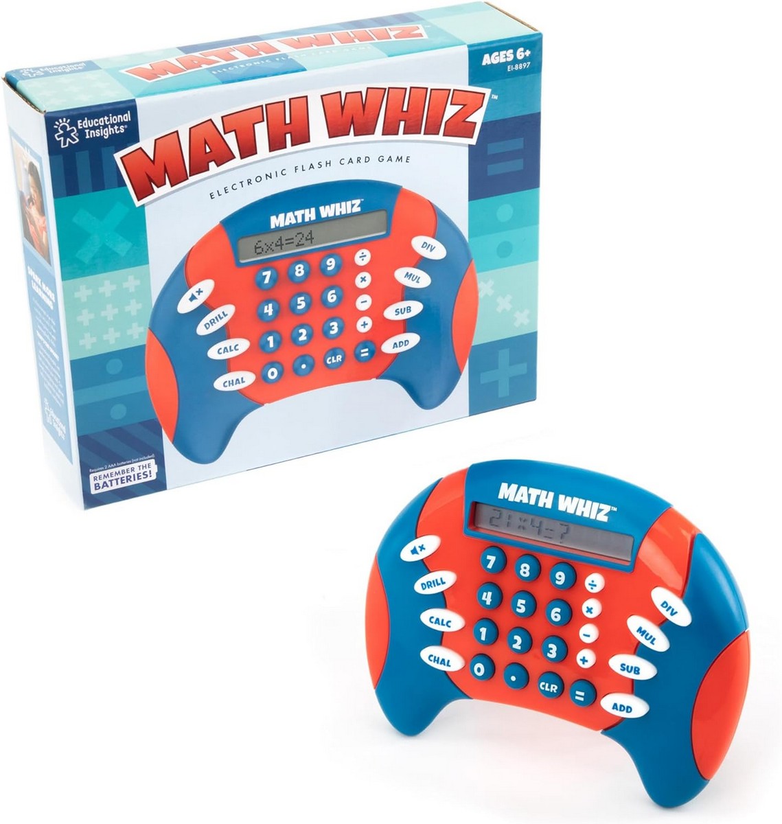 Educational Insights Math Whiz Electronic Maths Game