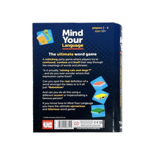 University Games Mind Your Language Board Game