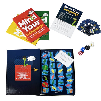 University Games Mind Your Language Board Game