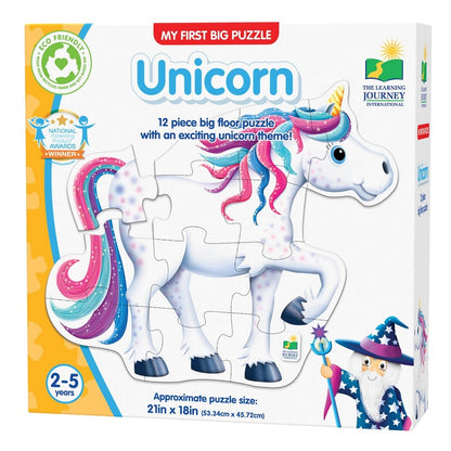 My First Big Floor Puzzle Unicorn 12 Pcs