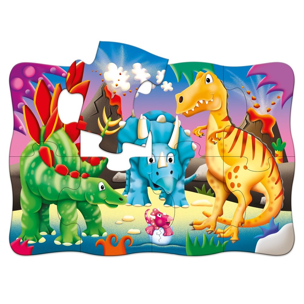 **My First Puzzle Sets 4-In-A-Box Puzzles - Dino