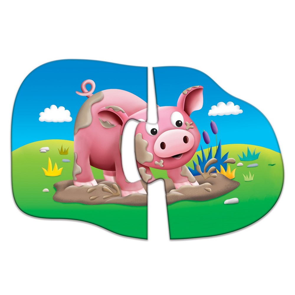 **My First Puzzle Sets 4-In-A-Box Puzzles - Farm