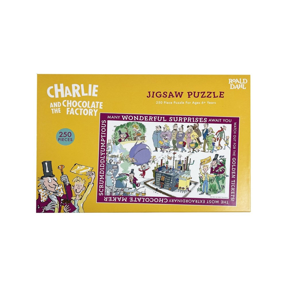 Roald Dahl Puzzles 250 Piece Charlie & Choc Factory