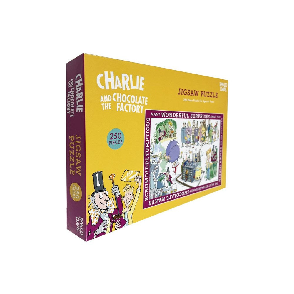 Roald Dahl Puzzles 250 Piece Charlie & Choc Factory