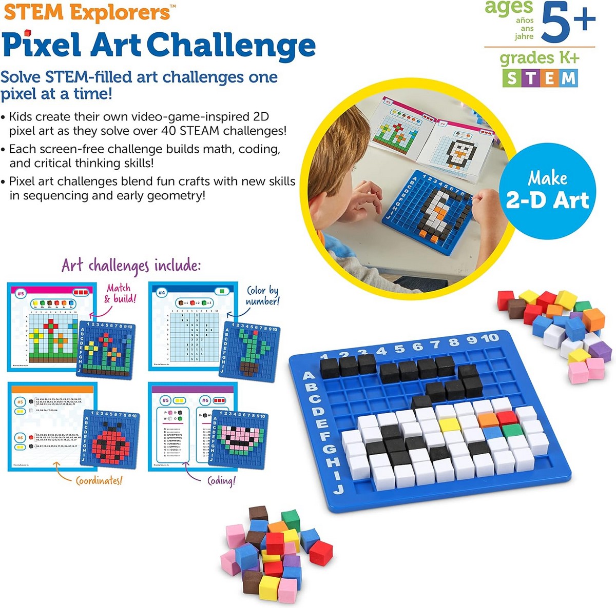 STEM Explorers™ Pixel Art Challenge