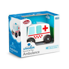 **Sound and Play Wooden Ambulance