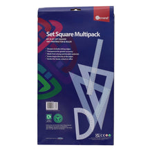 Set Square & Protractor Set of 4