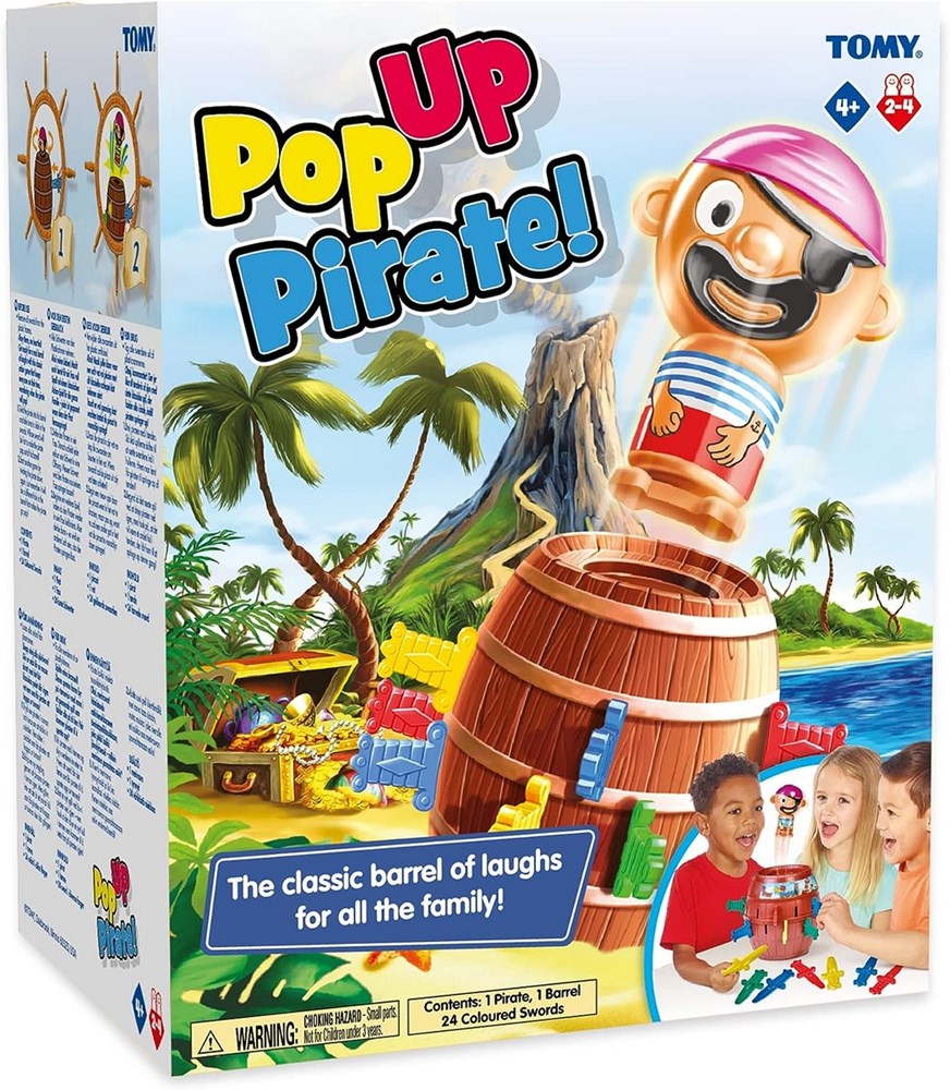 Tomy Pop Up Pirate Classic Children's Action Board Game