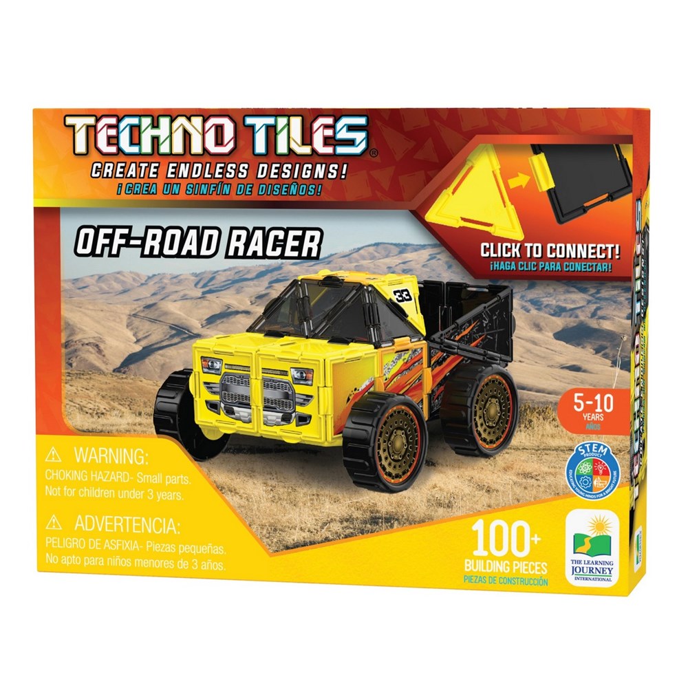 **Techno Tiles Off Road Racer 100+ Pcs