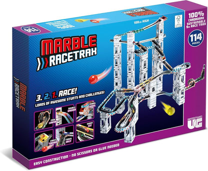 University Games Marble RaceTrax Game - 114 pieces