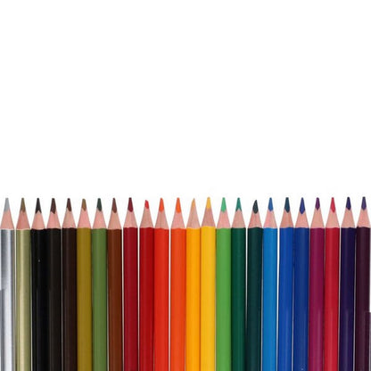 Artists Studio Triangular Colouring Pencils Pack Of 24