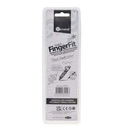 Ormond Finger Fit Hb Triangular Pencils With Sharpener Pack Of 10