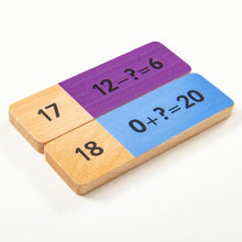 Wooden Addition And Subtraction Dominoes