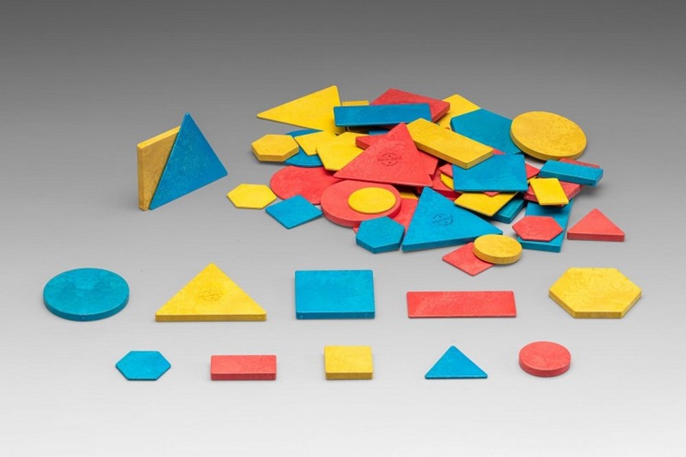 Wooden Attribute Blocks Pack of 60