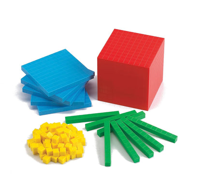Base Ten Set of 121pcs