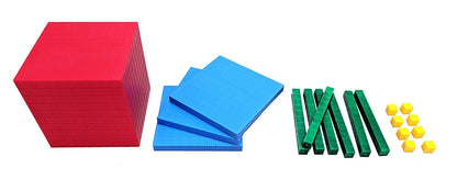 Base Ten Set of 121pcs