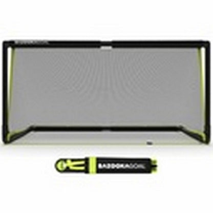 Bazooka Goal Football Goals - 6ft x 3ft  (Black/white)