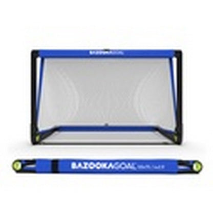 Bazooka Goal Football Goals - 5ft x 3ft  (Blue/white)
