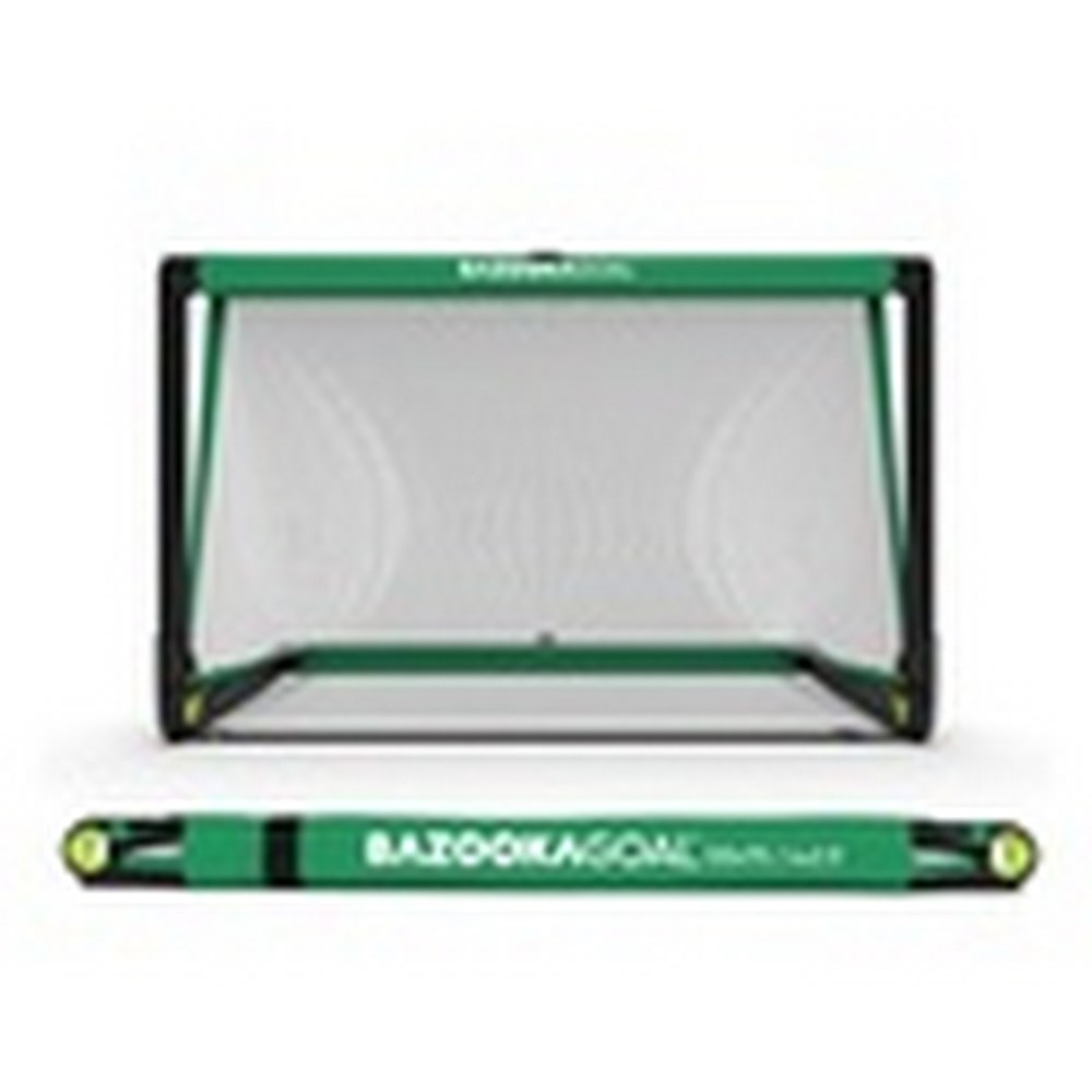 Bazooka Goal Football Goals - 5ft x 3ft  (Green/white)