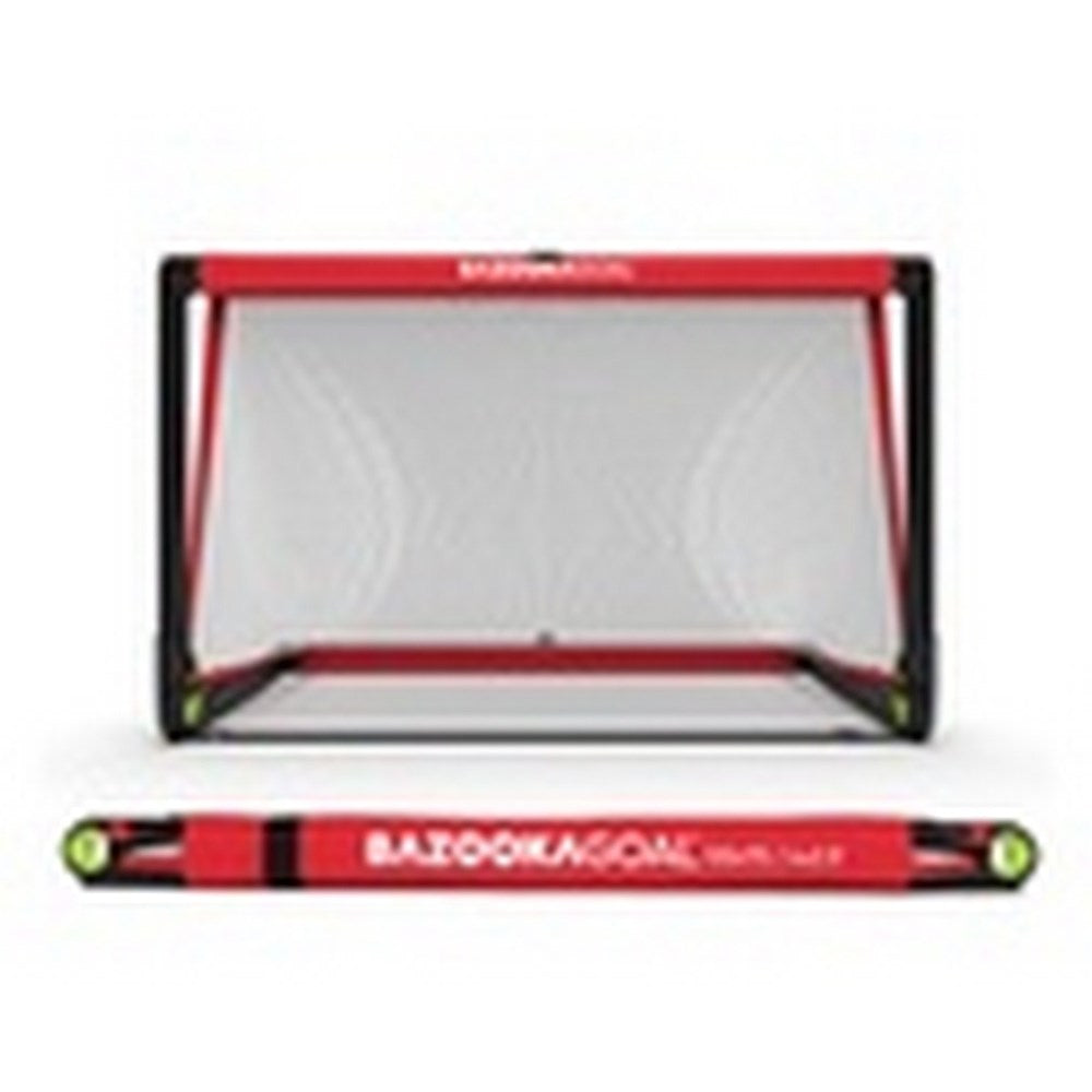 Bazooka Goal Football Goals - 4ft x 2.5ft (Red/white)