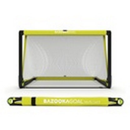 Bazooka Goal Football Goals - 5ft x 3ft  (Yellow/white)