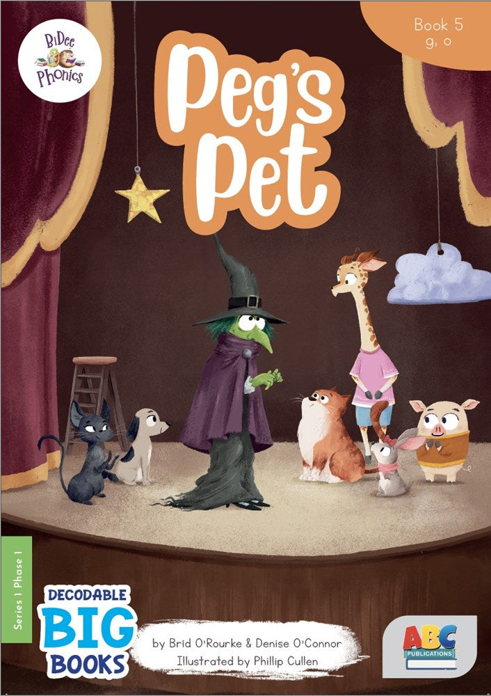 BiDee Phonics Decodable Readers Series 1 Phase 1 Big Books (5 Books)