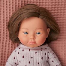 Baby Doll White Girl with Down Syndrome 38 cm