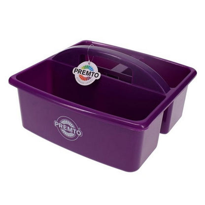 Cleverco Small Plastic Desktop Caddy - Purple
