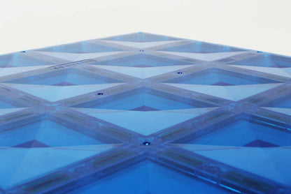 Connetix Rainbow Blue and Green Base Plate Set of 2