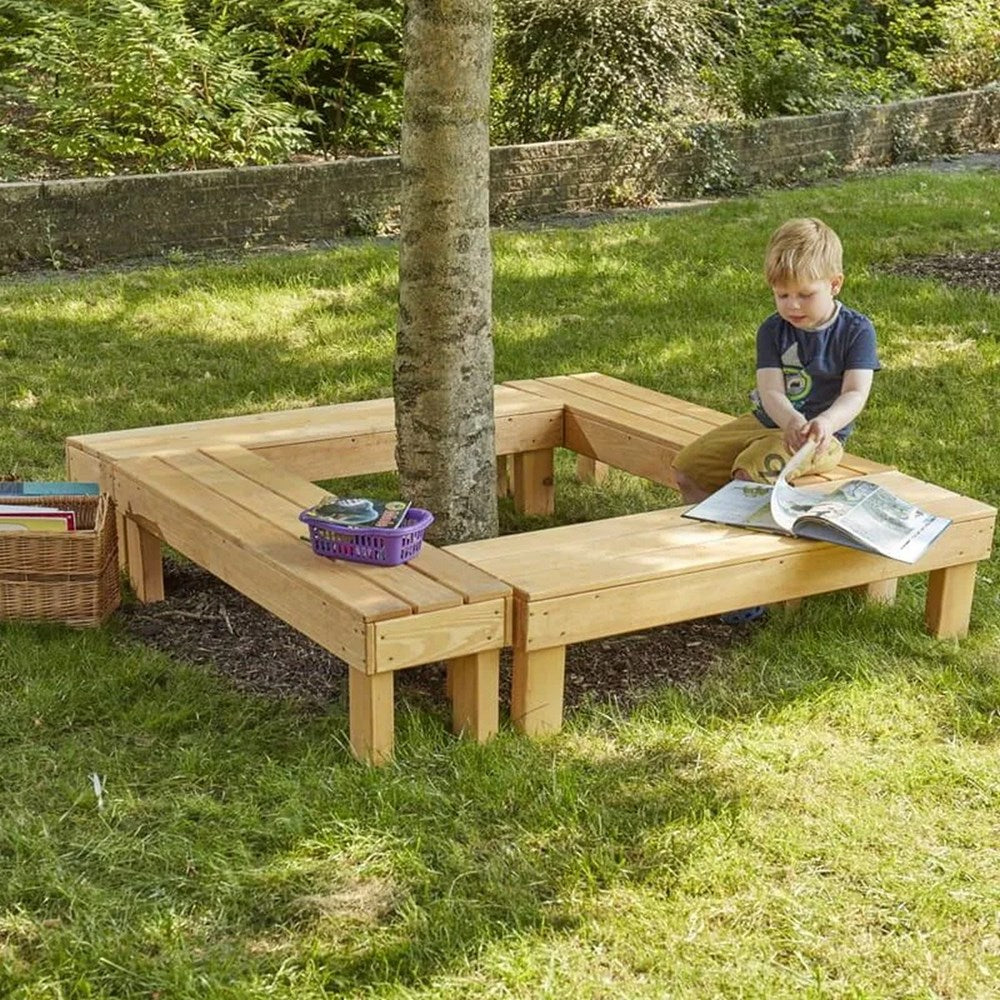 Cosy Seat Around Bench Set Set Of 4