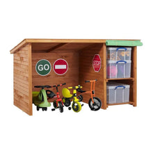 Cosy Bike Shed With Storage