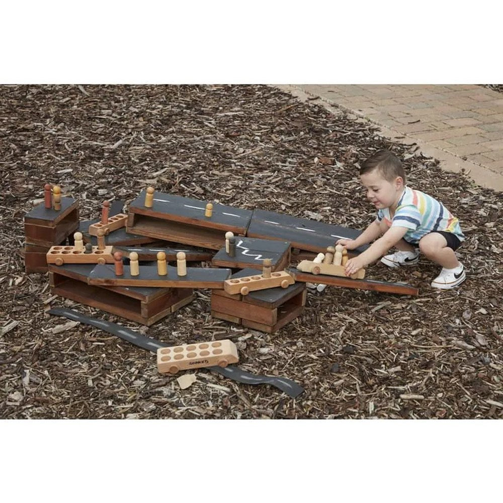 Chalkboard Hollow Blocks - 11 Piece Set