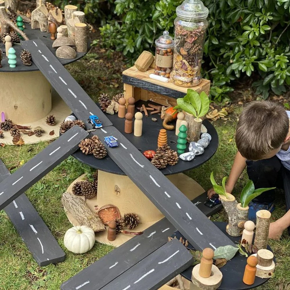 Cosy Outdoor Chalkboard Roadways Pack Of 8