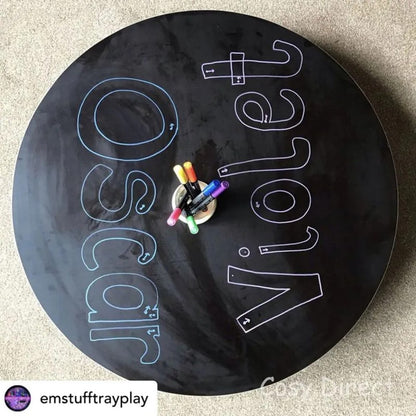 Deep Spot Tray - Chalkboard Topper