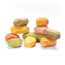 Cosy Coloured Boulders Set Of 10