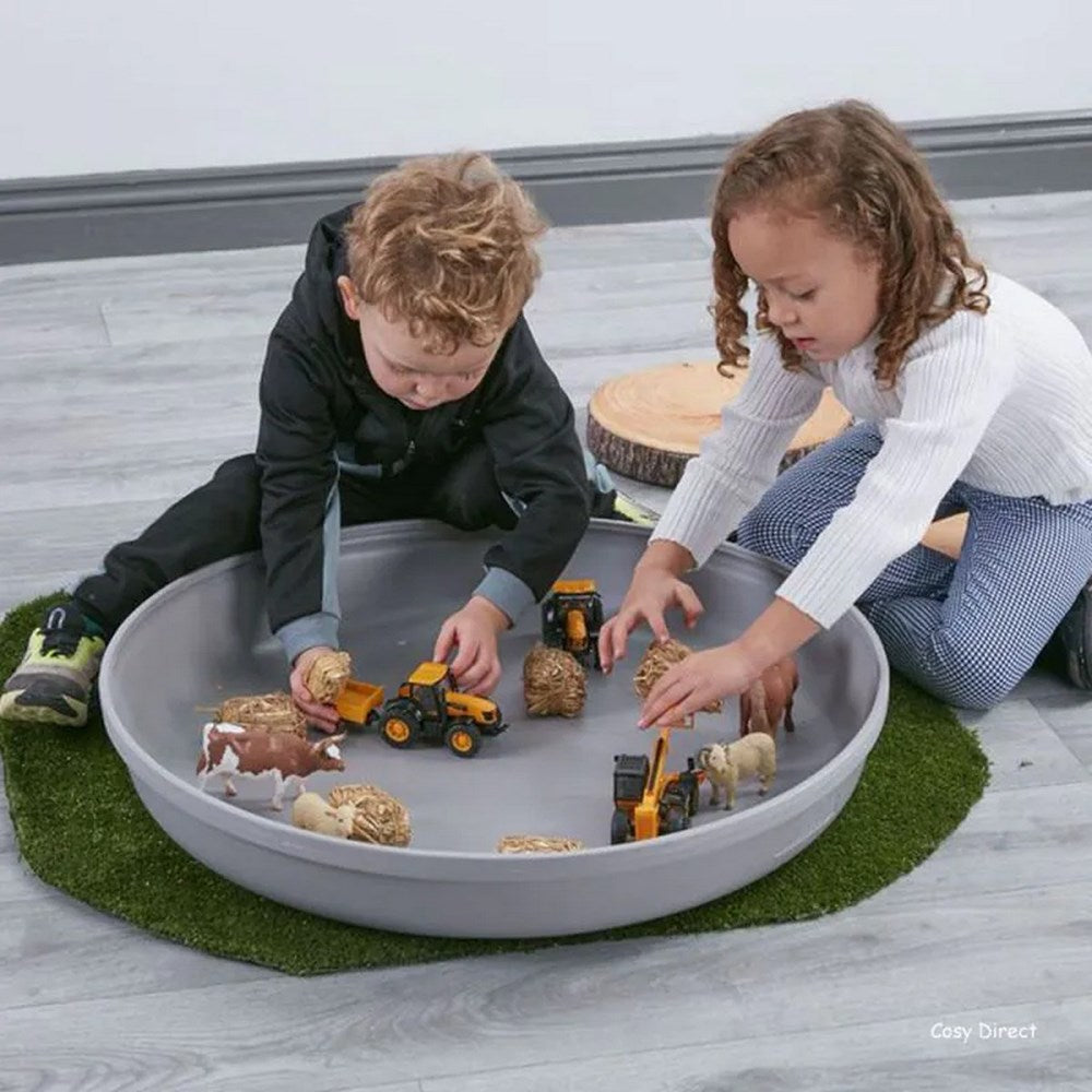 Deep Spot Tray - Grey