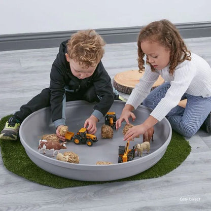 Deep Spot Tray - Grey