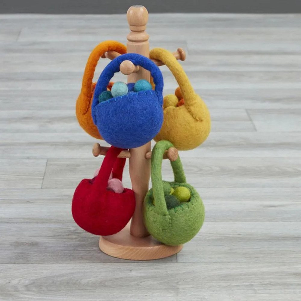 Cosy Felt Bags And Balls