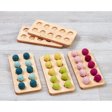 Cosy Felt Ball Tens Frames Pack Of 5