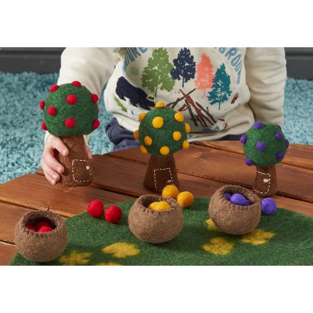 Cosy Felt Fruit Trees With Fruit 36 Piece Set – ABC School Supplies
