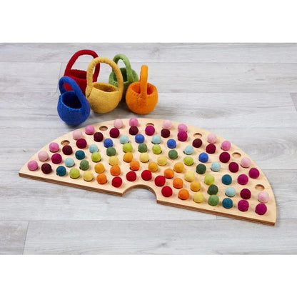 Felt Ball Rainbow Maker