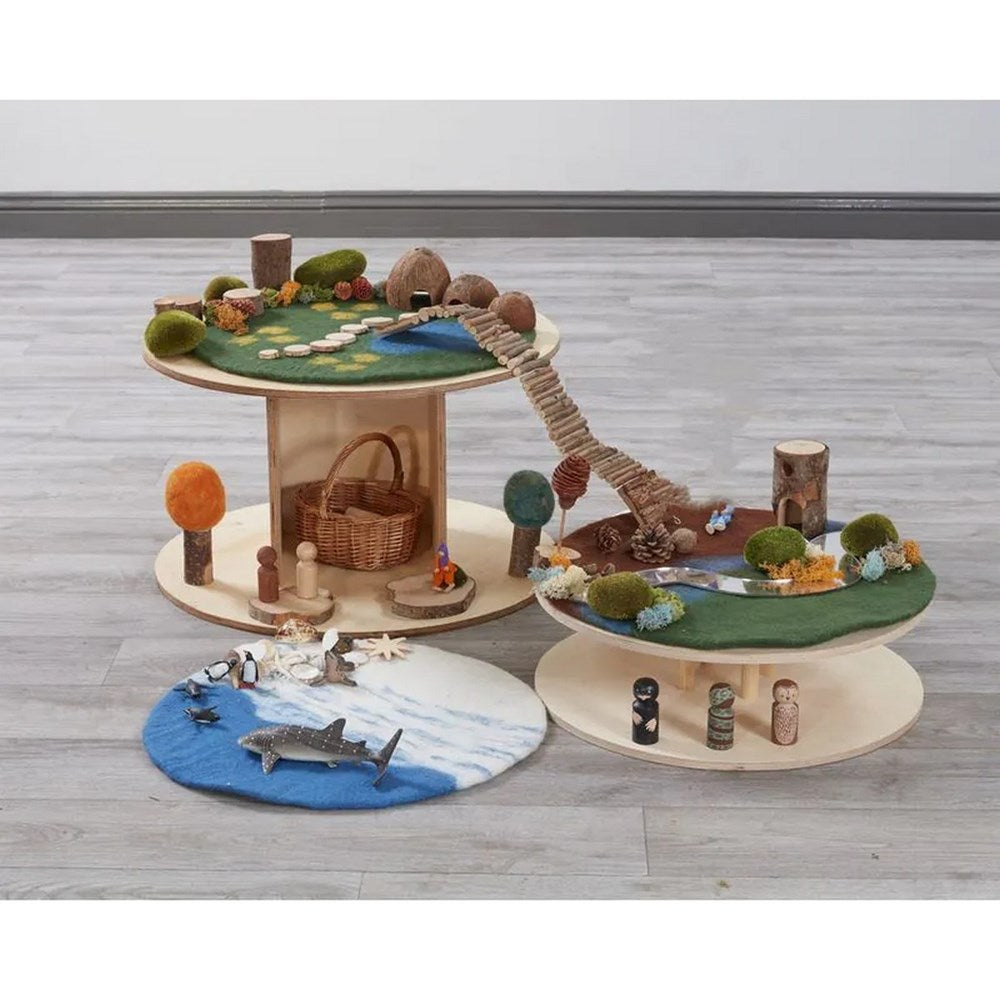 Felt Scenery Mats - Set of 3