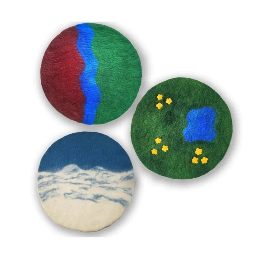 Felt Scenery Mats - Set of 3