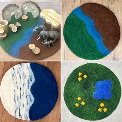Felt Scenery Mats - Set of 3