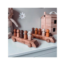 Ten Frame & Five Frame Peg People Vehicles - 3 Piece Set