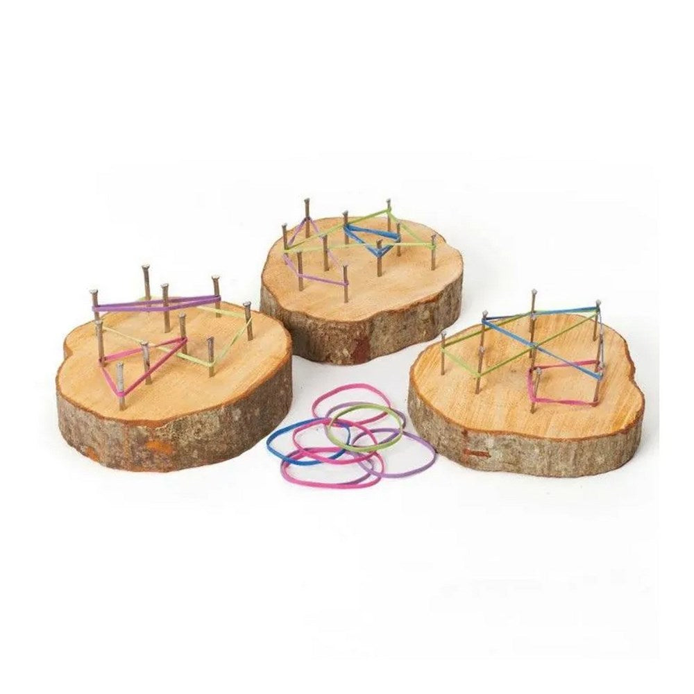 Mini Rustic Geo Boards - Pack of 3