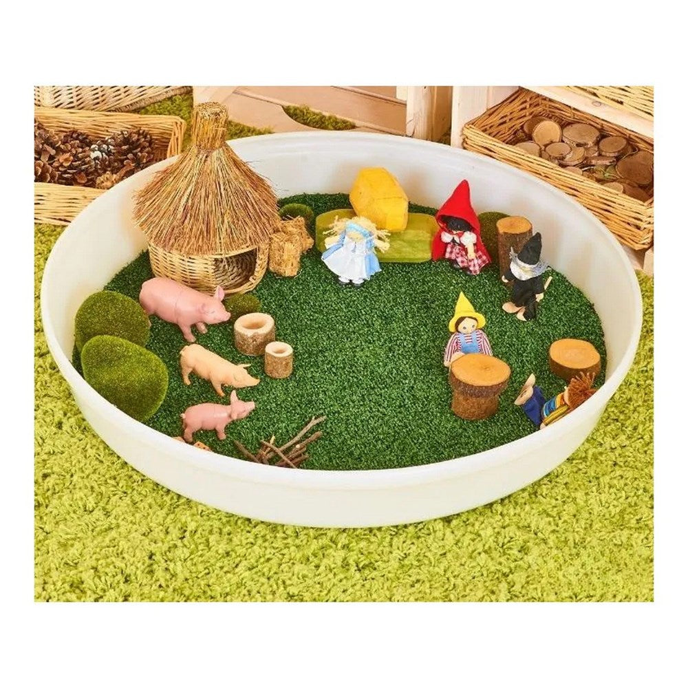 Deep Spot Tray - Grass Circle Insert