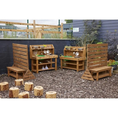 Cosy Large Mud Kitchen Worktop